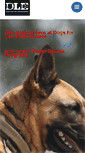 Mobile Screenshot of dogsforlawenforcement.org