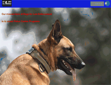 Tablet Screenshot of dogsforlawenforcement.org
